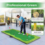 Professional Large Golf Putting Green Practice Mat for Outdoor and Indoor Use Ideal for Enhancing Putting Skills and Accuracy i