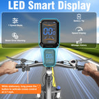 Electric Bike for Adults, 26" Electric Mountain Bike With 500W Brushless Motor, 23MPH Top Speed Electric Bicycle with 3