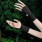 Golf Gloves for Men and Women Breathable Half Finger Golf Gloves with Ice Silk Material for UV Protection and Comfort