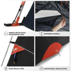 W-Blackout 6 Person & 9 Person Dome Tent