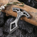 Multifunctional EDC alloy single-finger car window breaker, outdoor camping portable emergency self-defense product