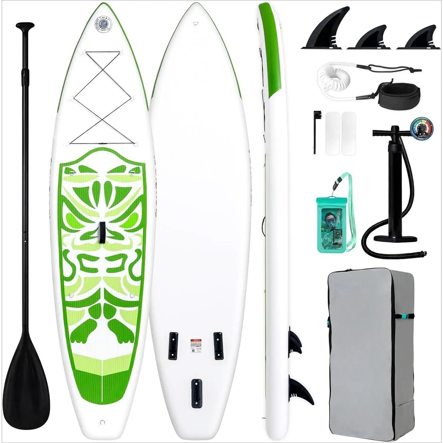 Inflatable Ultra-Light Stand Up Paddle Board for All Skill Levels with Premium SUP Paddleboard Accessories,Non-Slip Comfort Deck