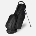 Upgraded Hybrid Luxury Golf Stand Bag, Tour Grade Synthetic Leather w/ScratchGuard, 14 Way Dividers, 2 Cooler Pockets