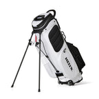HELIX Golf Stand Bag with Retractable Top Cover and Wheels Easy for Travel and Daily Use Golf Bag 6 Way Divider