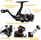 Complete Ice Fishing Rod Reel Combo Kit