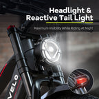 Cybervelo EK9 26"x4.0" 5000w Peak motor, up to 120 Miles Range, 52V 40Ah Battery E-Bike, Luxury Adult Fat Tire Electric Bicycles