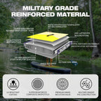 Mseasfree Inflatable Stand up Paddle Board, 10ft Paddle Boards with Premium SUP Accessories
