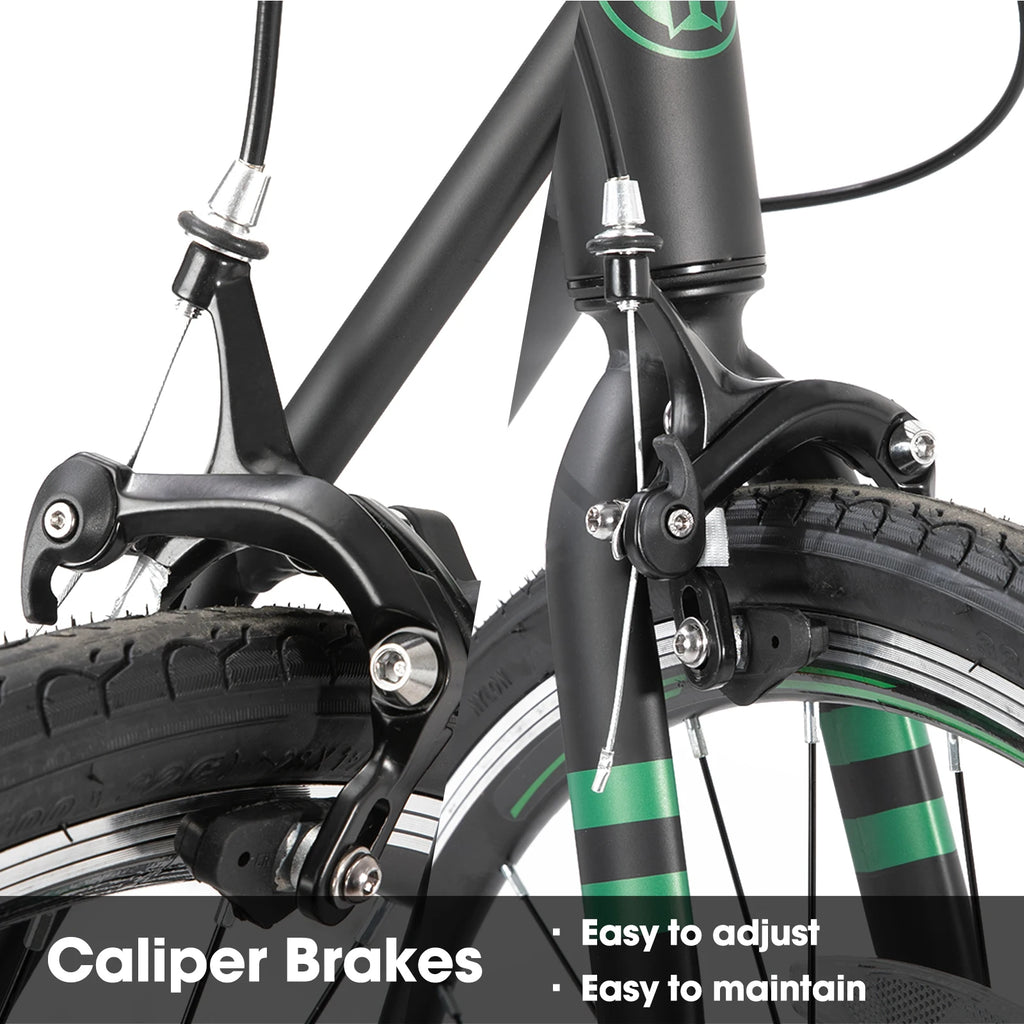 Hiland Aluminum Road Bike,Shimano 14 Speeds, 53/57cm Frame, Racing Bike for Men