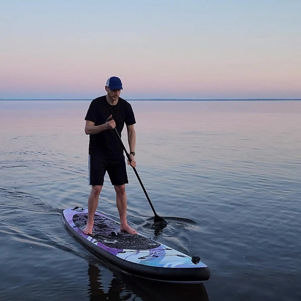 W_Inflatable Paddle Board for Adult, Paddle Board for All Skill Levels, Wide SUP Board with Primium Accessories Include SUP