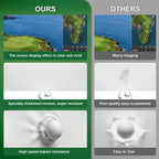 Golf Simulator Impact Screen Easy To Install Golf Training Screen High Impact Resistance Single Layer Sound Absorbing