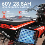 QRONGE X1 Spark Electric Dirt Bike