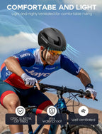 Bike Helmet with Light - Bike Helmet with DIY LED Screen for Scooter, Bicycle, Skateboard - LED