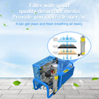 TUDIVING 4500Psi 300Bar High Pressure Diving Compressor,Four-cylinder Drive Compressor for Water Sport Paintball 110V