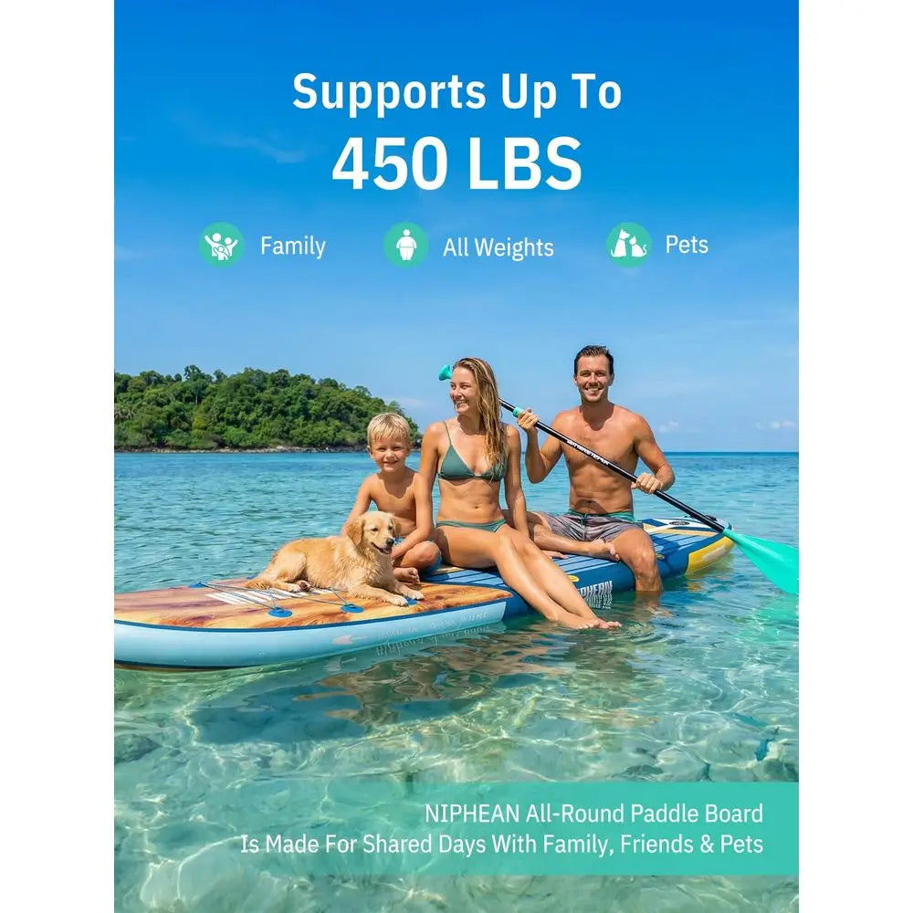 Inflatable Stand  Paddle Board with SUP Accessories, AntiSlip EVA Deck, 106 Inflatable Paddle Boards for Adults amp Youth of