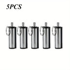 5PCS Metal Fuel Lighters, Emergency Rescue Multifunctional Keychains, Fire Starters, Outdoor Camping Equipment Tools