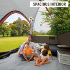Tents for Camping 6 Person Tent Waterproof Windproof Double Layer Family Camping Tent, Easy Setup