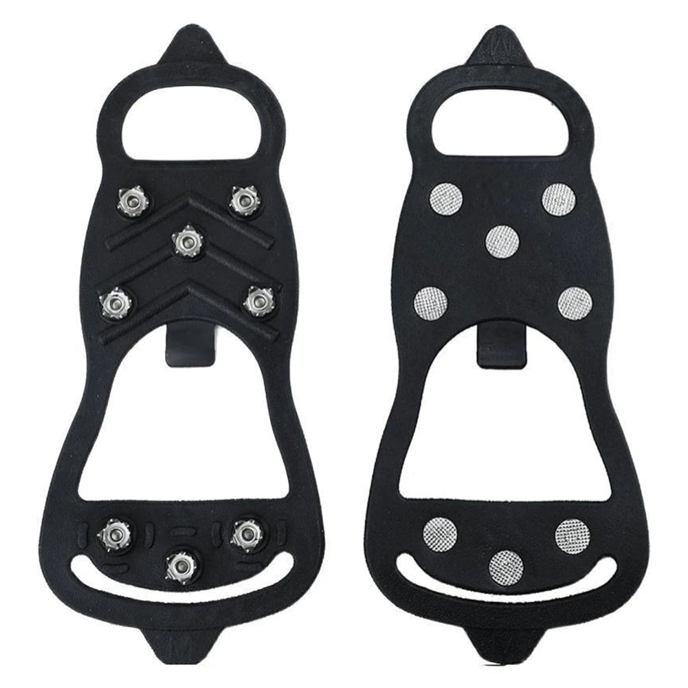 5/8 Teeth Snow Ice Claws Non-Slip Walking Cleat Ice Grippers Winter Ice Cleats Ice Crampons for Walking On Snow
