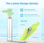 HOUVAN 0.5L Mini Scuba Tank with 5-10 Minutes,Portable Oxygen Tank for Snorkeling Diving With Hand Pump Divig Gear travel