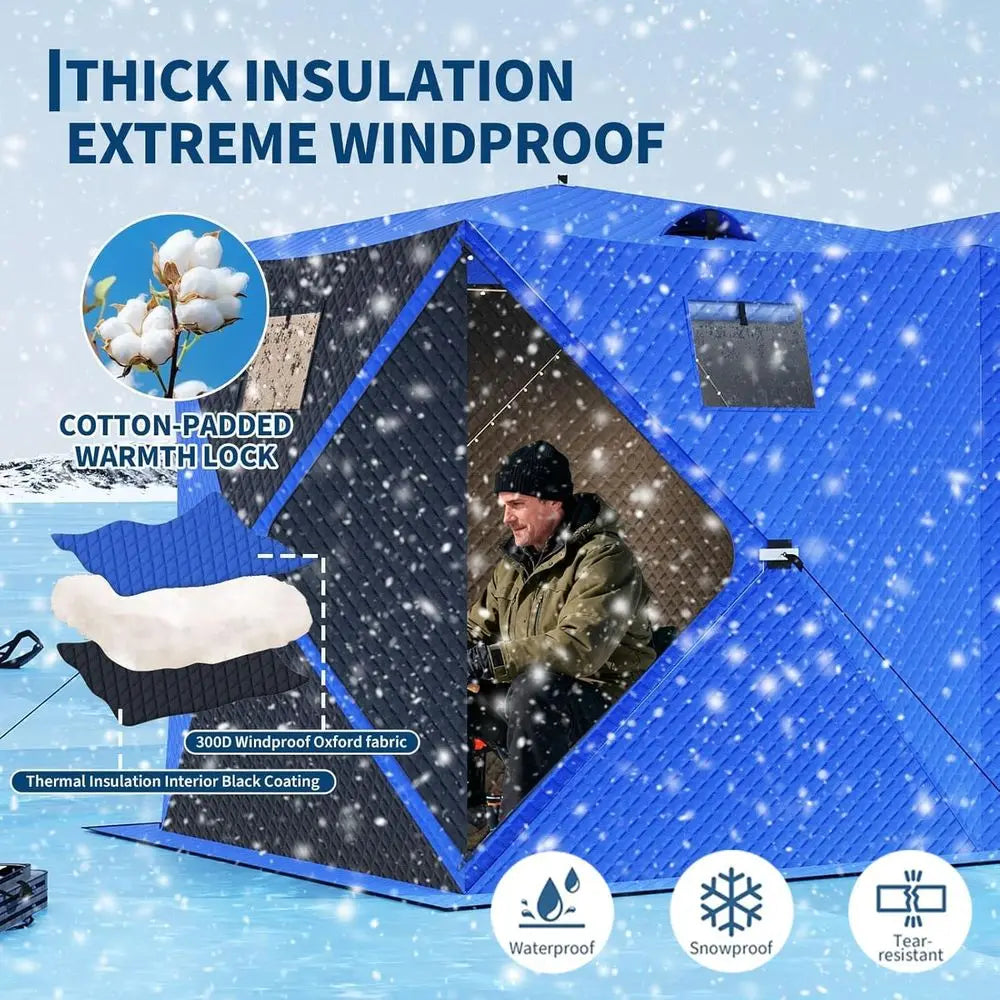 Insulated Ice Fishing Tent