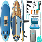 Inflatable Stand  Paddle Board with SUP Accessories, AntiSlip EVA Deck, 106 Inflatable Paddle Boards for Adults amp Youth of