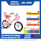 JOYSTAR Little Daisy Kids Bike for Girls Ages 2-7 Years,  Bikes with Doll Bike Seat & Streamers,Bikes with Flag & Number Plate