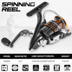 Fishing Rod and Combos Carbon Fiber Fishing Pole with Combo Sea Saltwater Freshwater Kit Fishing Rod Kit