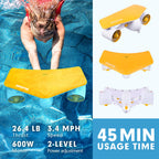 Electric Underwater Diving Scooter IP68 Waterproof Electric Scooter 50M Depth 6000mAh Water Surfboard Camera Mount Included