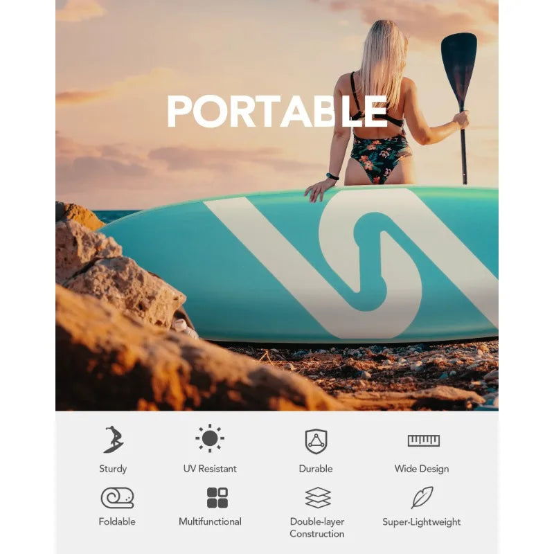 Naipo Inflatable Paddle Board 10FT Stand up Paddle Board