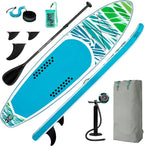 Lite Inflatable Paddle Board Stand Up Paddle Boards, Ultra Light Paddleboard for Adult Wide Stable Design Sup with Accessories