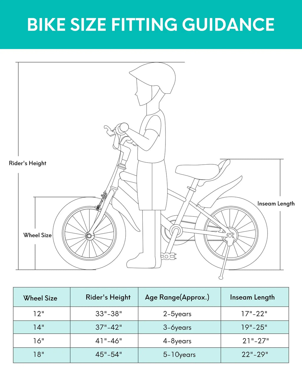 16 Inch Kids Bike with Training Wheels & Kickstand Children