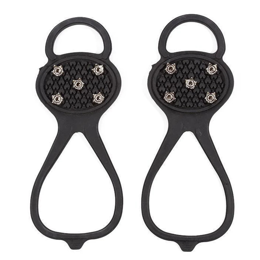 5/8 Teeth Snow Ice Claws Non-Slip Walking Cleat Ice Grippers Winter Ice Cleats Ice Crampons for Walking On Snow