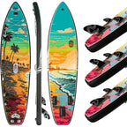 A_Novelty 11'6" x 35" Extra Wide SUP for Enhanced Stability - Inflatable Stand Up Paddle Board - Premium Paddle Board Kit for