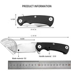 XM-18 Outdoor Multitools D2 Steel Blade Folding Knife