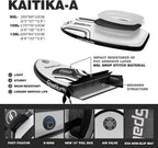 Spatium Hydrofoil Board for Surfing with Hydrofoil Accessories Inflator Pump, Backpack, Safe Leash, Fix Kit Hydrofoil Gray