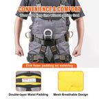 SucceBuy Half Body Safety Harness 340 lbs for Rock Climbing