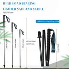 Local+ Carbon City Walking Running Sticks Lightweight T800 Carbon Fiber Collapsible Telescopic Pole Hiking Cane Trekking Poles