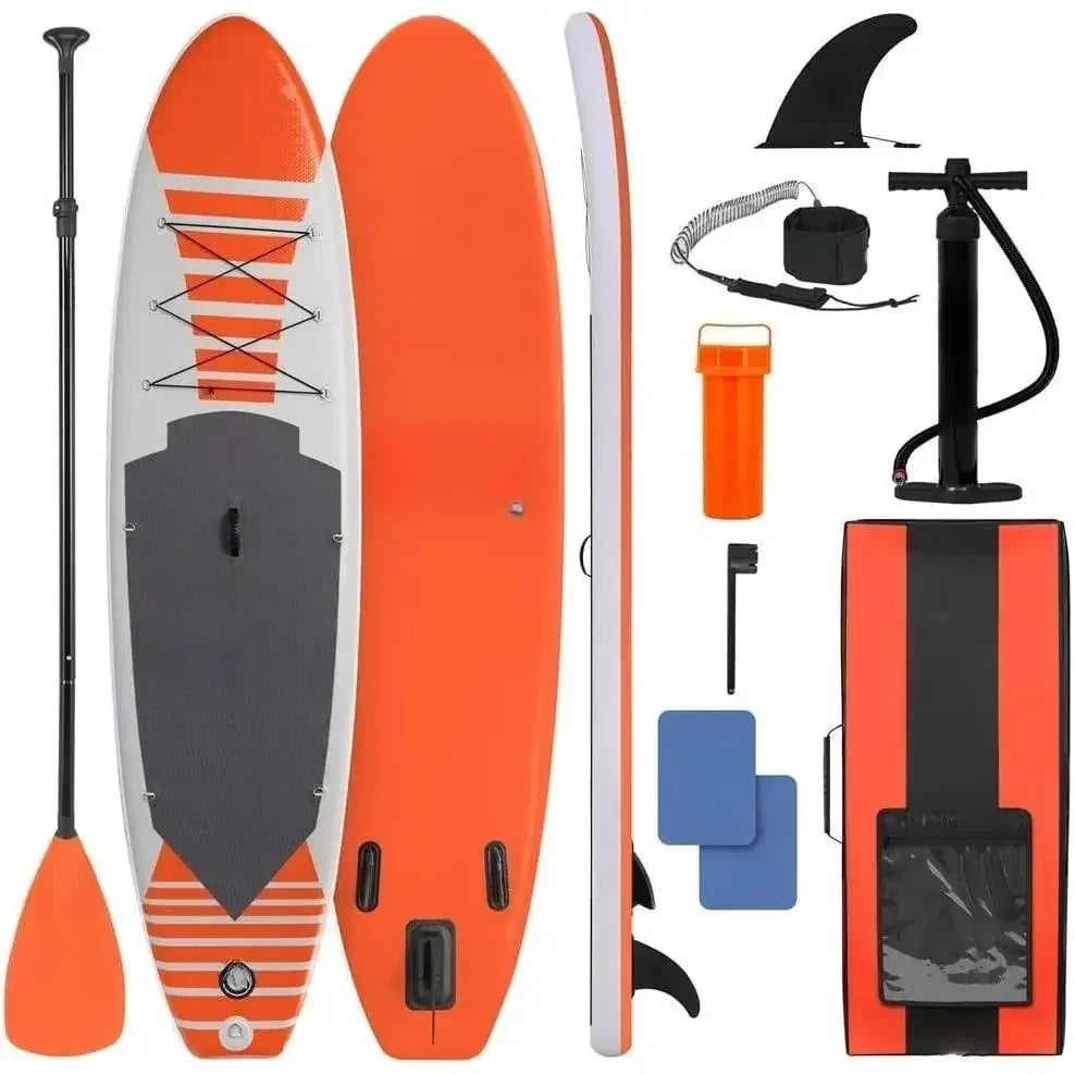 YOU-Inflatable Stand Up Paddle Board with Premium SUP Accessories – Wide Stable Design with Non-Slip EVA Deck Pad for Adults