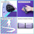 WKERSIY paddle board surfboard 11ft Purple Inflatable SUP Board All-Water Performance Series High-Visibility Ultra-Stable Design