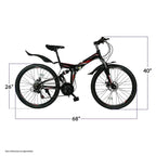 26 Inch Folding Mountain Bike