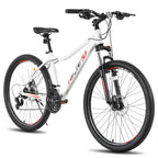 Hiland 20 26 27 Inch Mountain Bike for Women, 21 Speed with Lock-Out Suspension Fork