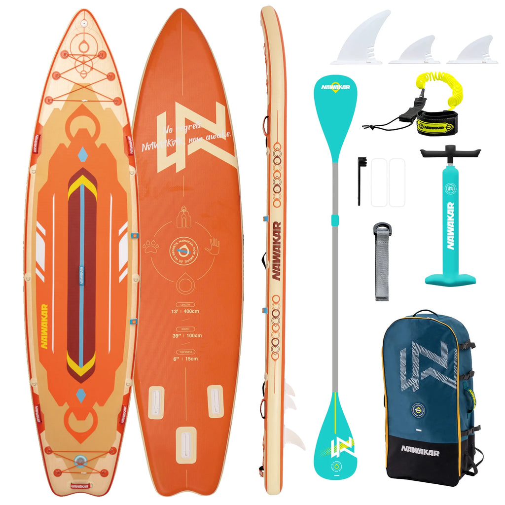 US Stock Surfboard Professional Water Sports Competition Double-layered Reinforced Paddleboard Adult Stand-up Surfboard