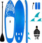 Lite Inflatable Paddle Board Stand Up Paddle Boards, Ultra Light Paddleboard for Adult Wide Stable Design Sup with Accessories