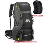 50L Travel Backpack Camping Men Large Hiking Bag