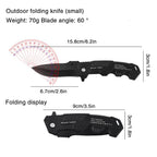 pocket knife with pocket clip, stainless steel blade knife, Edc knife for men and women, camping, fishing