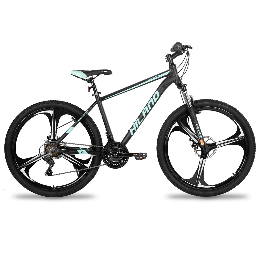 Hiland Mountain Bike,Shimano 21 Speeds Drivetrain,Aluminum Frame 26 Inch Wheels, with Disc-Brake for Men Women
