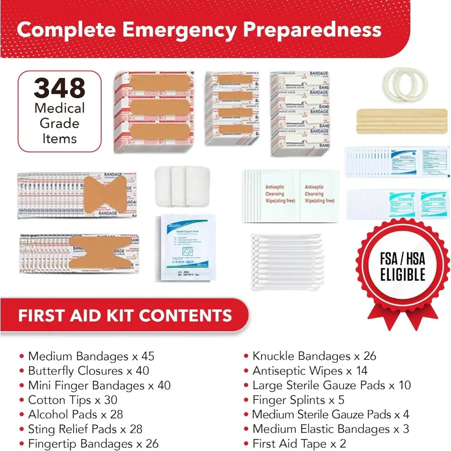 Swiss Safe 2 in 1 First Aid Kit