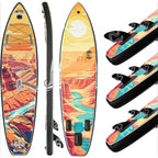 A_Novelty 11'6" x 35" Extra Wide SUP for Enhanced Stability - Inflatable Stand Up Paddle Board - Premium Paddle Board Kit for