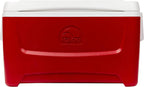 Island Breeze 48 Quart Cooler, Lava Red