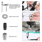 Swiss+Tech 30 Piece Bike Repair Tool Kit, Bicycle Maintenance Tool Set with Storage Case, Bike Accessories for Mountain