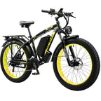 Electric Bike 1000W Motor 48V 20/15AH Lithium Battery E Bike Smart LCD Display 26 Inch All-terrain Fat Tires Electric Bicycle